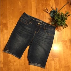 Faded Glory Bermuda jean shorts